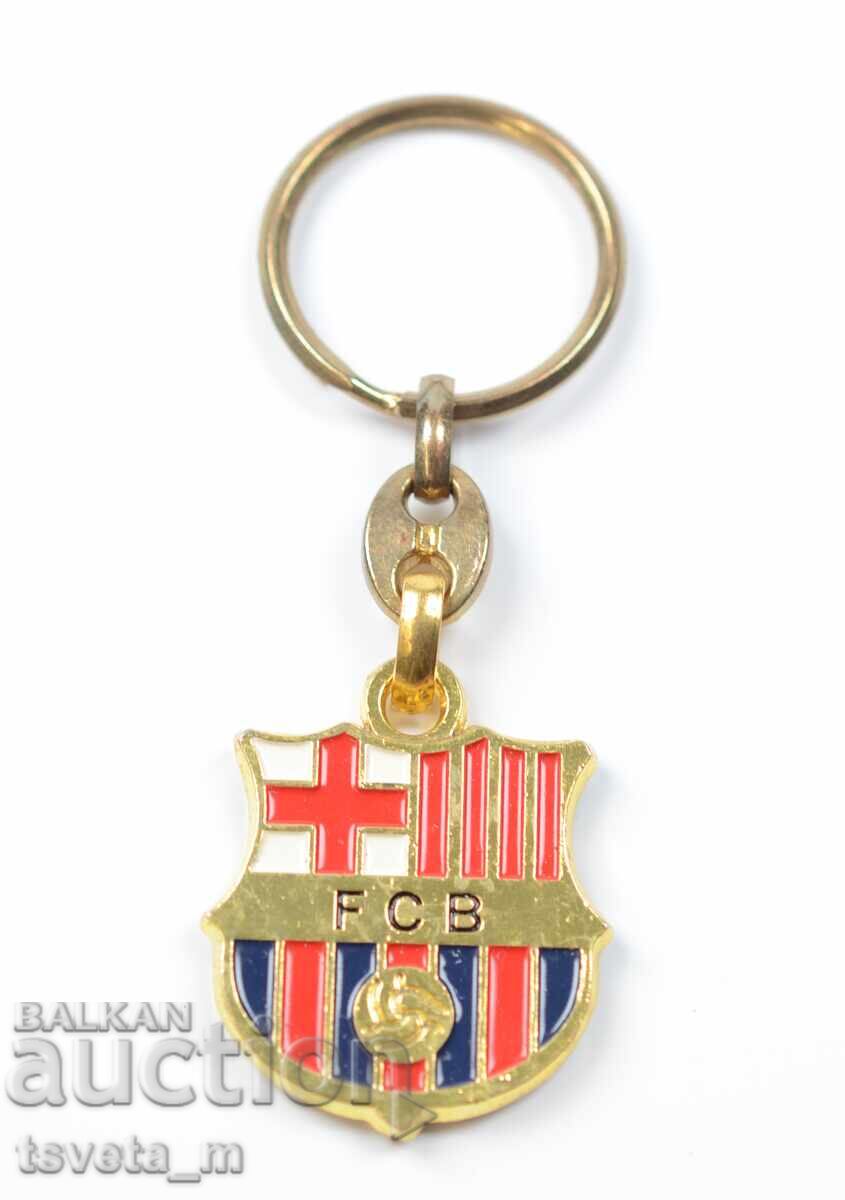 Auction Keychain with the FC Barcelona emblem Auction Keychain with the FC Barcelona emblem