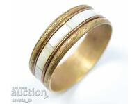 Βραχιόλι από μπρούτζο και φίλντισι