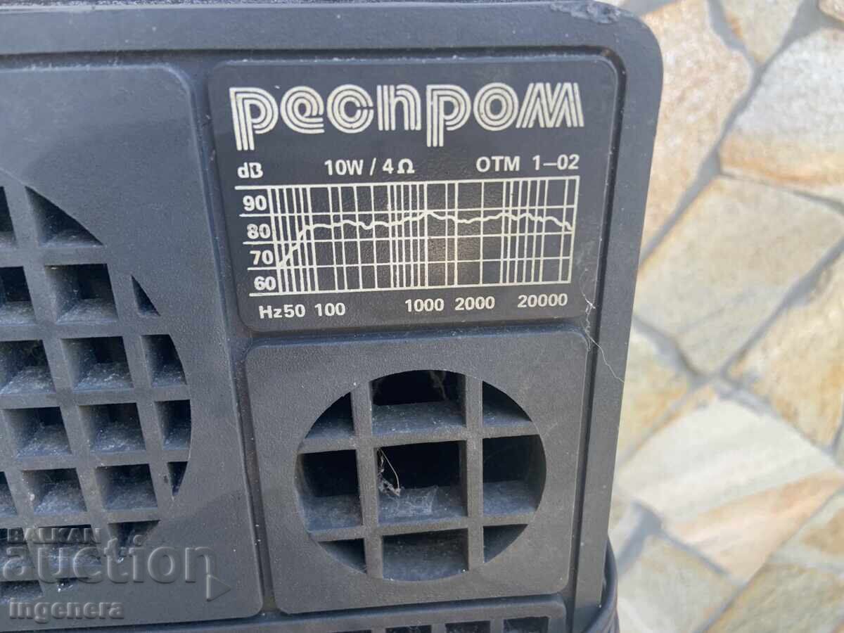 Аукцион ТОНКОЛОНА ГОВОРИТЕЛ ТОНКОЛОНИ-2 БР. РЕСПРОМ 10W