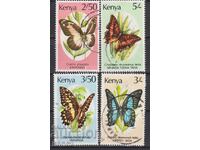 Σφραγισμένες γραμματόσημες Fauna Πεταλούδες 1988 από την Κένυα