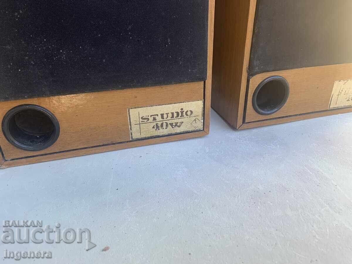 ΗΧΕΙΑ ΟΜΙΛΗΤΗ ΗΧΕΙΑ-2 ΤΕΜ. STUDIO 40W-2 ΤΕΜ με τιμή 69.00 BGN | € 35.28