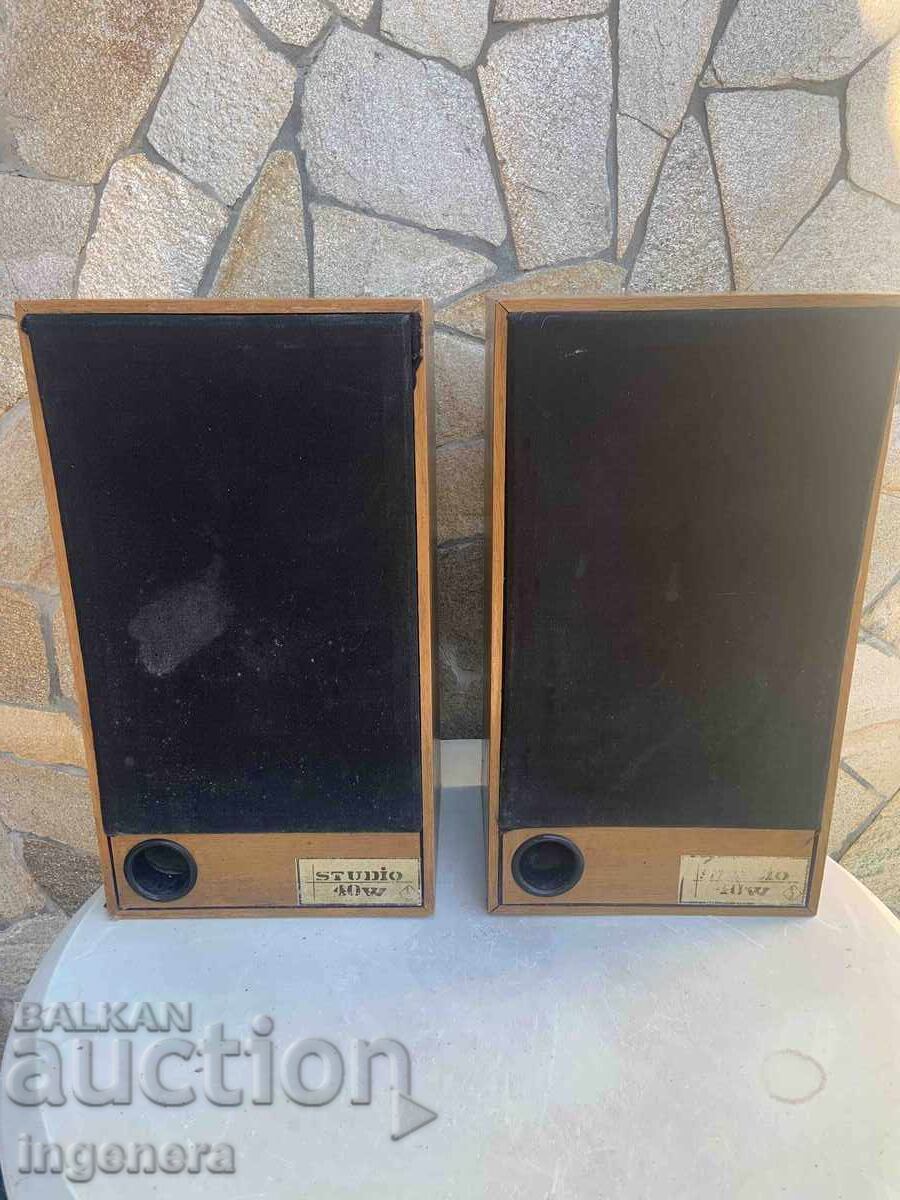 ΗΧΕΙΑ ΟΜΙΛΗΤΗ ΗΧΕΙΑ-2 ΤΕΜ. STUDIO 40W-2 ΤΕΜ