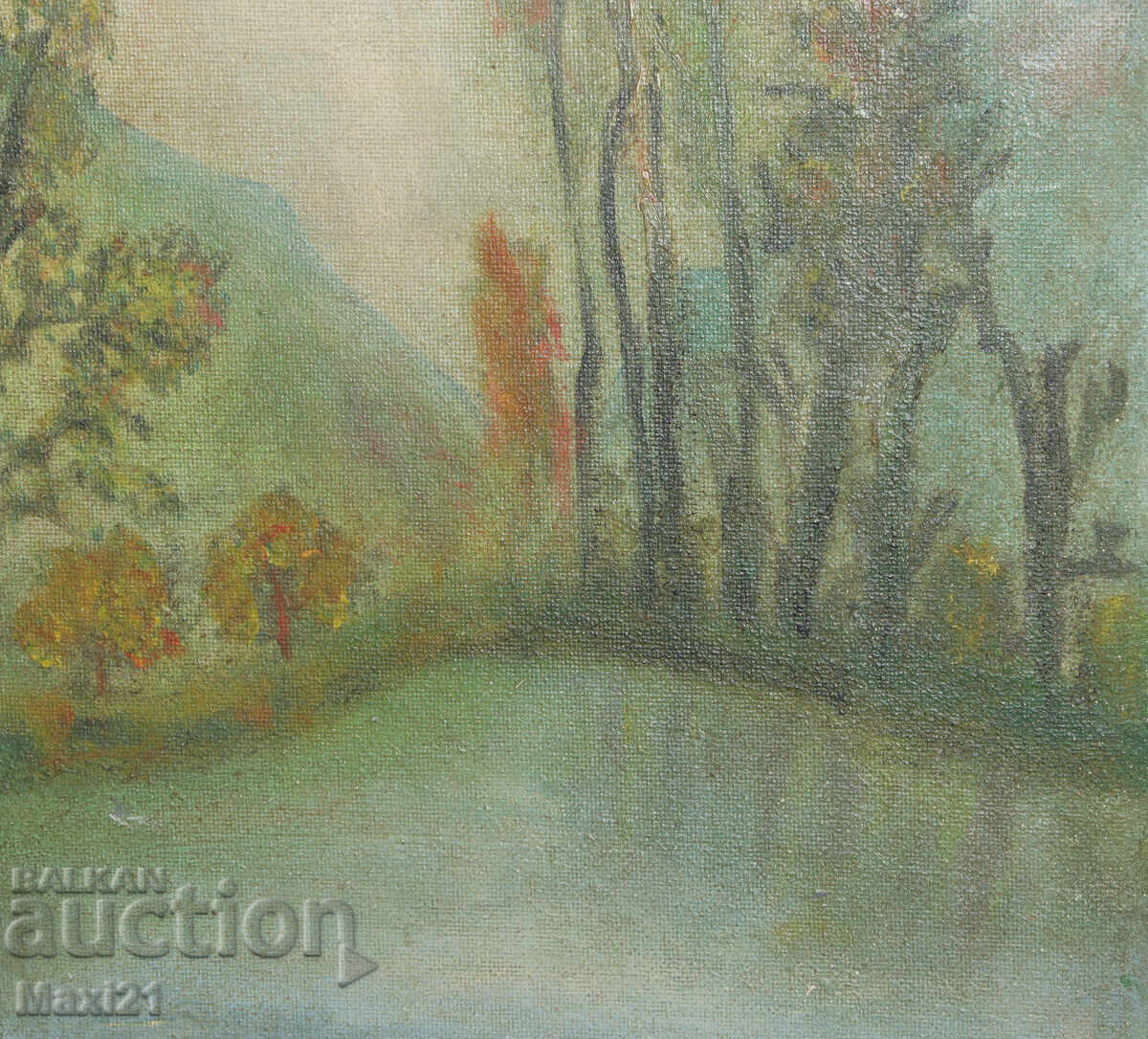 Landscape painting from Teteven, oil paints, signed - 6