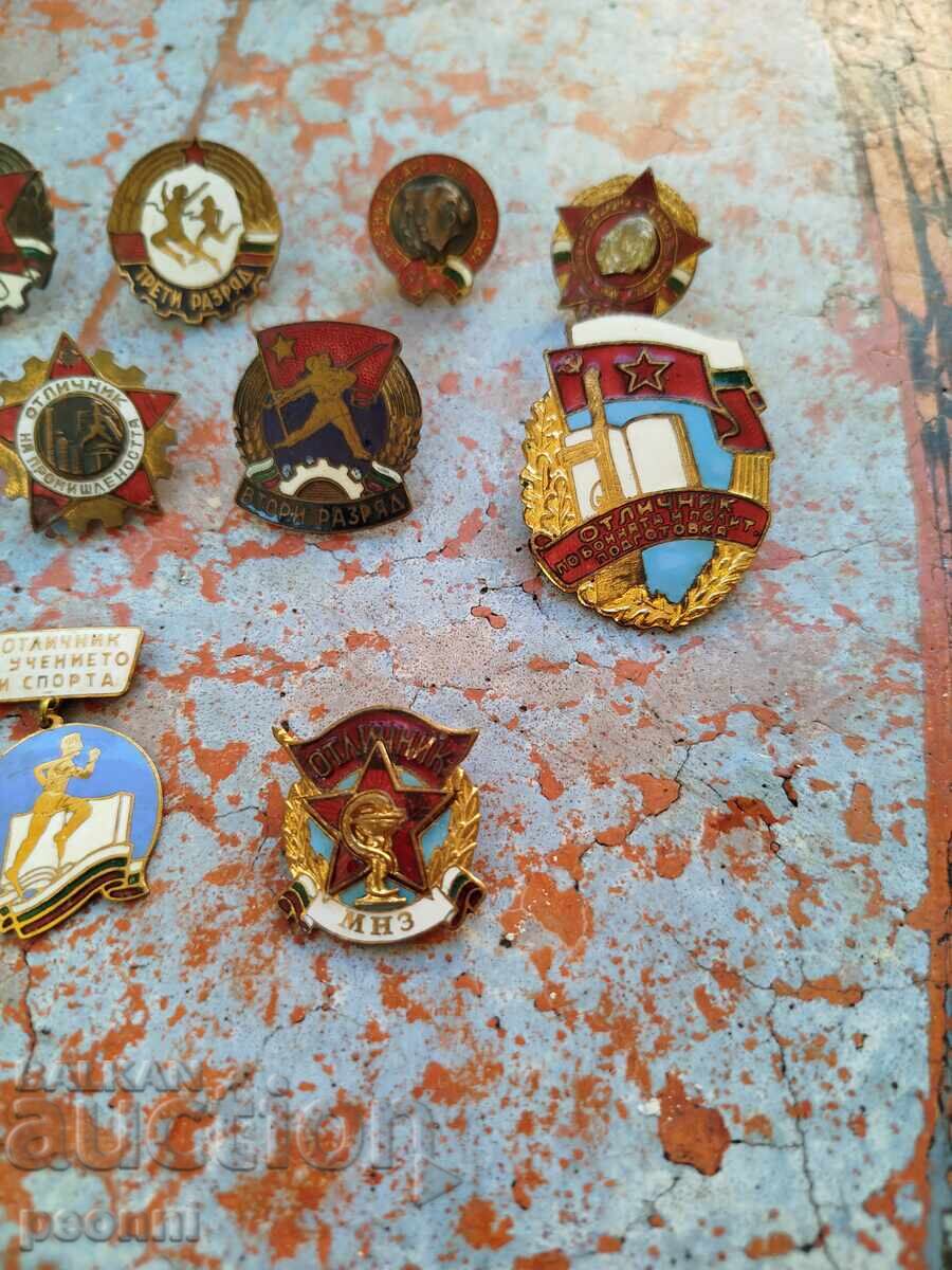 Лот емайлирани значки - 5