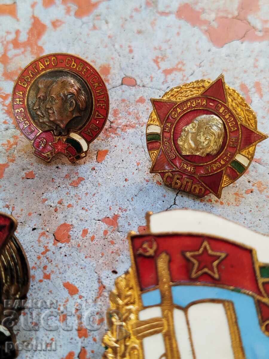 Лот емайлирани значки - 6