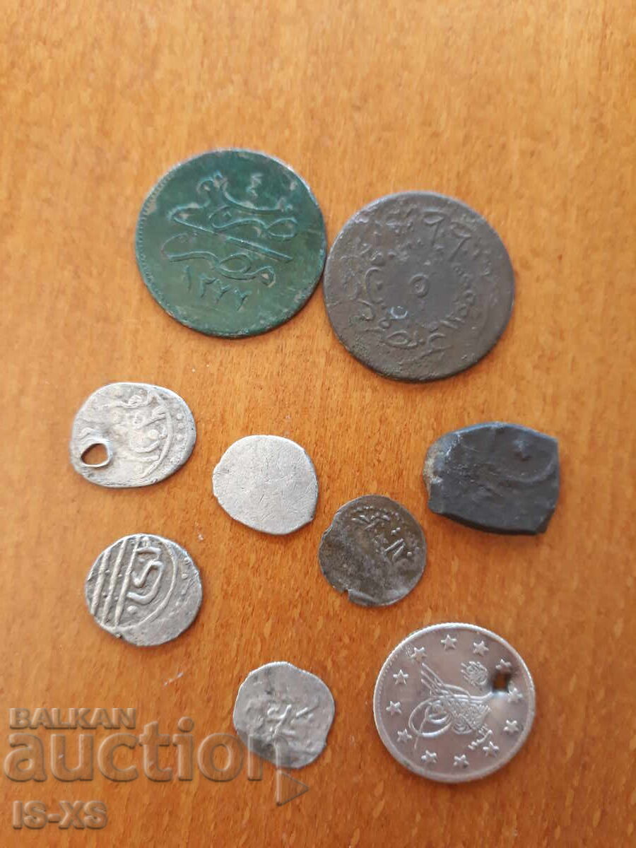 Турски монети 19ти-век с цена 30.00 лв. | € 15.34 Турски монети 19ти-век с цена 30.00 лв. | € 15.34
