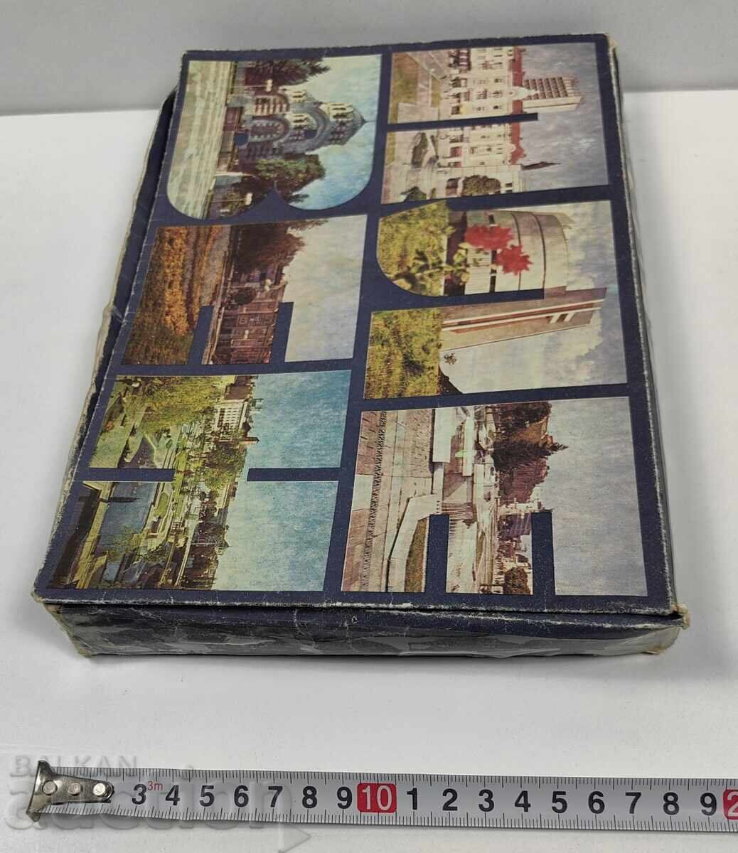 Auction  Empty Chocolate Box from Pleven, Social Edition, Glued