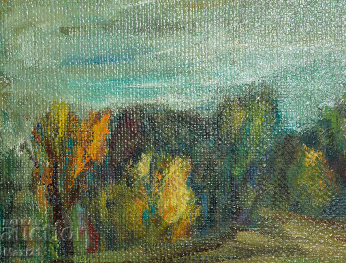 Παράδοση Ορεινό τοπίο ζωγραφική ελαιογραφία