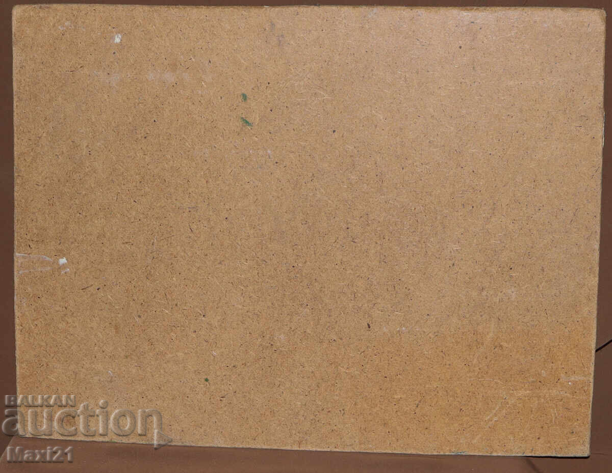 Oil painting, forest landscape - 7