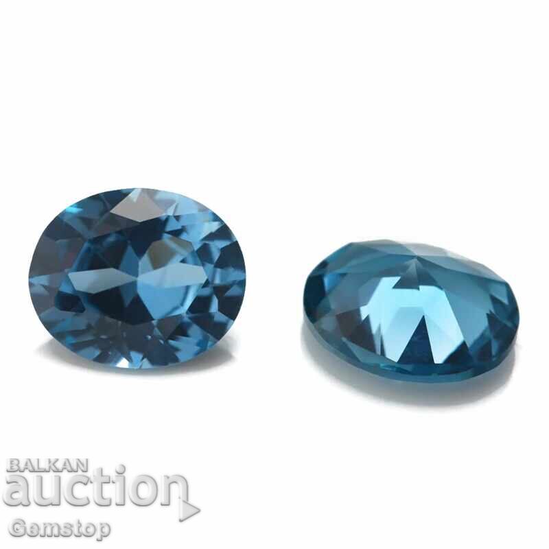 BZC! 3.95 ct Diffusion Aquamarine Oval from 1st! with price 4.45 BGN | € 2.28 BZC! 3.95 ct Diffusion Aquamarine Oval from 1st! with price 4.45 BGN | € 2.28