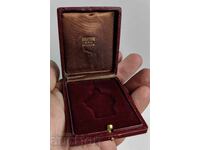 OLD BOX FOR JEWELRY, MARKED, SOLID