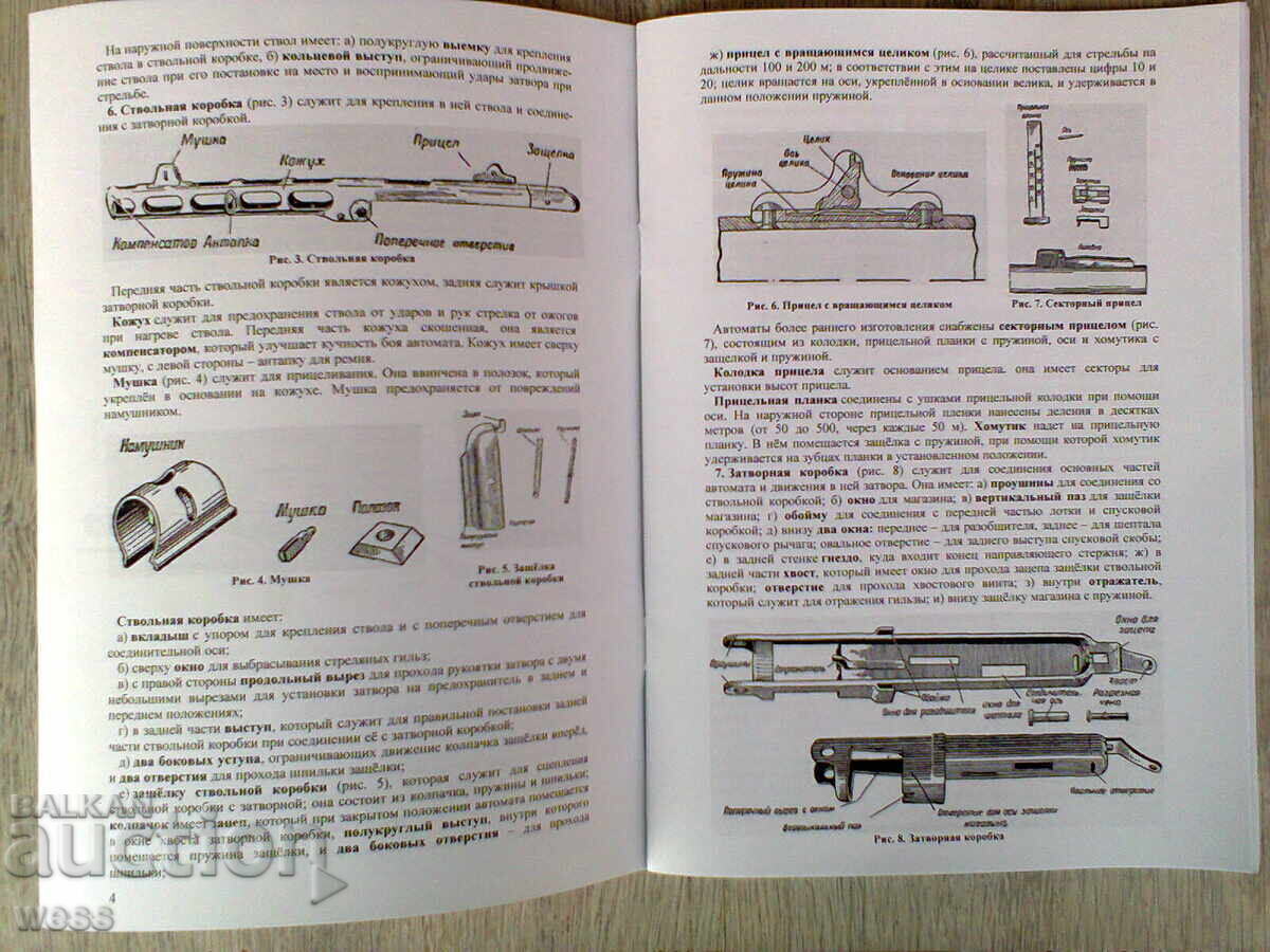 Auction  Instruction on Small Arms - Shpagin PPSh-41
