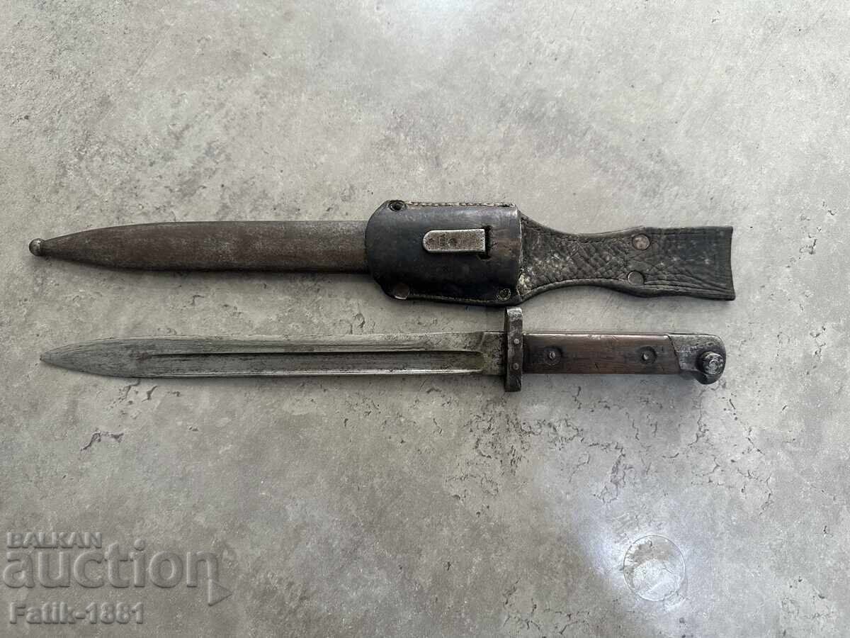 Bulgarian Mannlicher rifle with a lion - 6