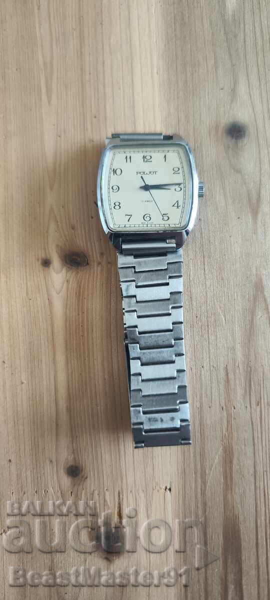 Russian Mechanical Watch Poljot with Original Bracelet with price 17.00 BGN | € 8.69