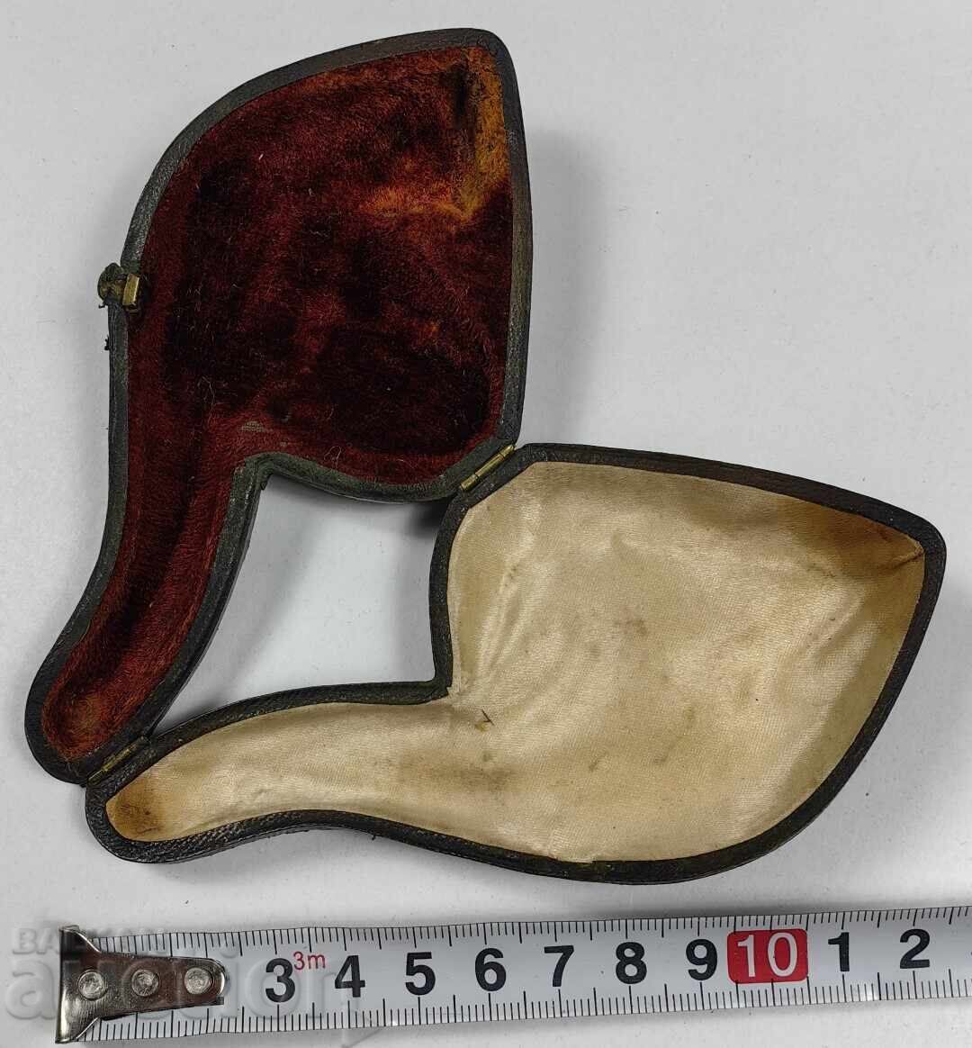 CUTIE FOARTE VECHE, CUTIUȚĂ, TOC PENTRU PIPĂ, MARCATĂ - 5 CUTIE FOARTE VECHE, CUTIUȚĂ, TOC PENTRU PIPĂ, MARCATĂ - 5