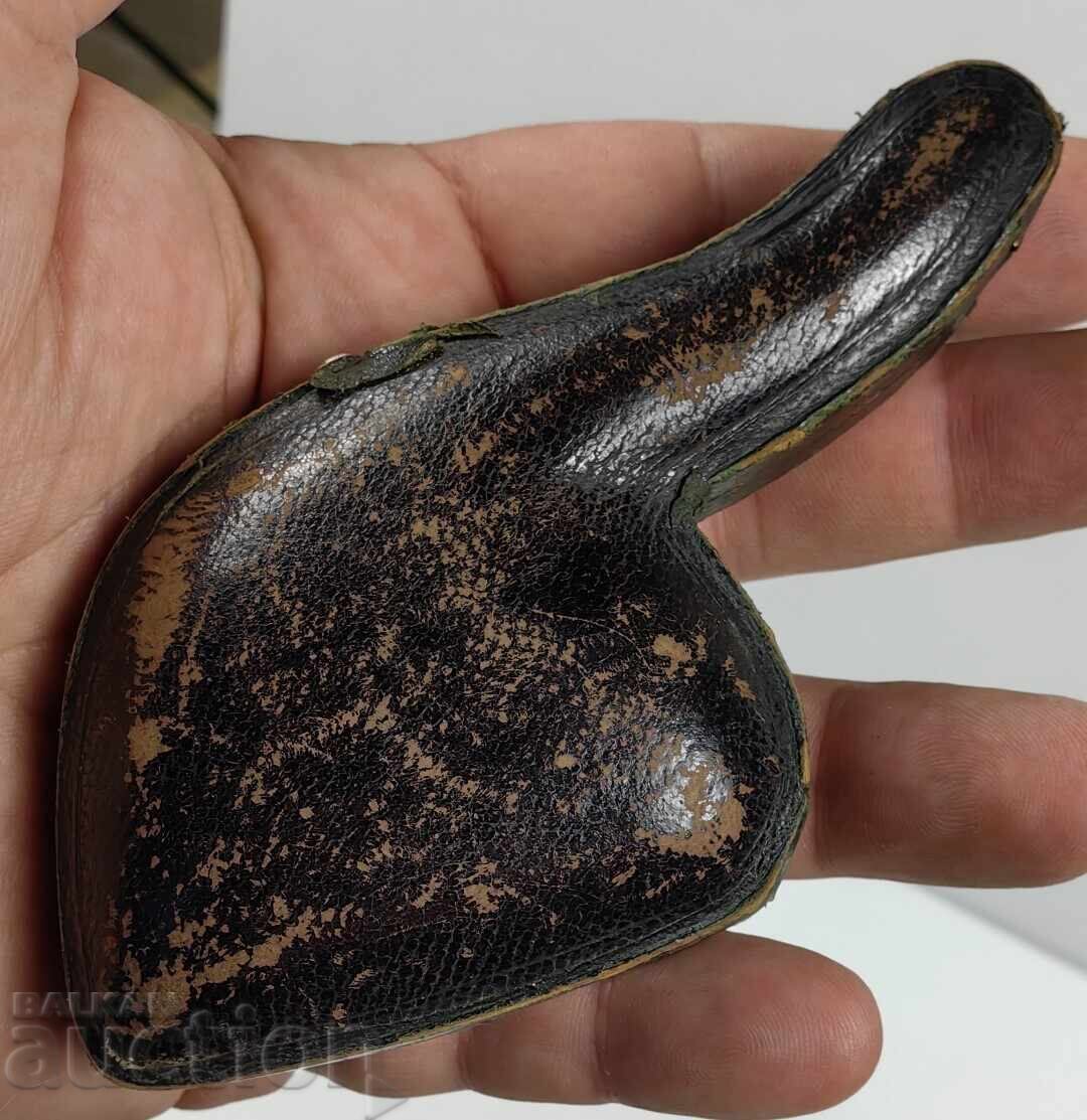 CUTIE FOARTE VECHE, CUTIUȚĂ, TOC PENTRU PIPĂ, MARCATĂ CUTIE FOARTE VECHE, CUTIUȚĂ, TOC PENTRU PIPĂ, MARCATĂ