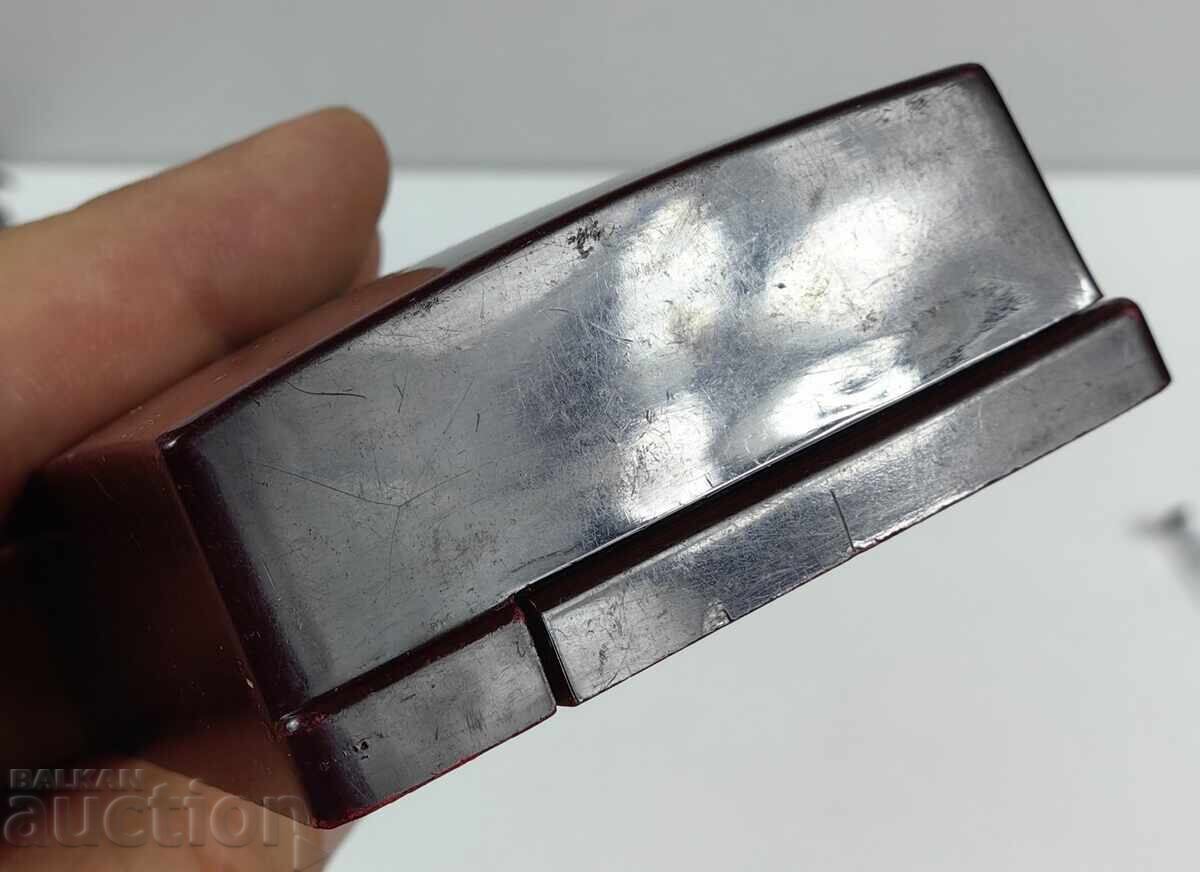 Δημοπρασία ΠΑΛΙΟ ΒΑΚΕΛΙΤΙΝΟ ΚΟΥΤΙ ΚΟΥΤΑΚΙ ΑΠΟ ΒΑΚΕΛΙΤ ΜΕ ΣΗΜΑΝΣΗ