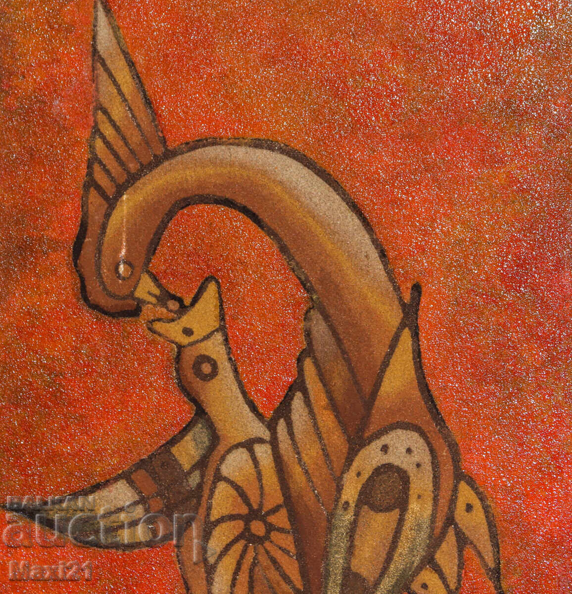 Доставка на Абстрактна картина птици