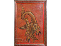 Абстрактна картина птици