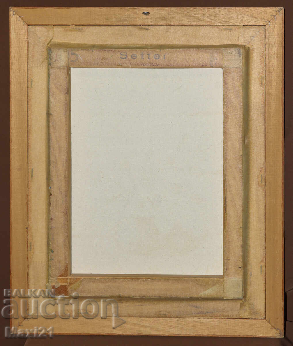 Έργο ζωγραφικής με λάδι νεκρή φύση υπογεγραμμένο - 7