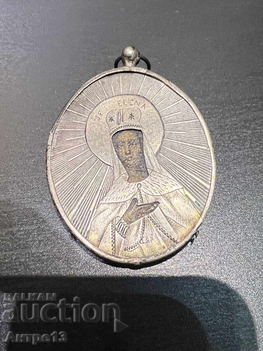 Ρωσική μικρή εικόνα 84 ασήμι 4,5 x 3,5 εκ με τιμή 500.00 BGN | € 255.65 Ρωσική μικρή εικόνα 84 ασήμι 4,5 x 3,5 εκ με τιμή 500.00 BGN | € 255.65