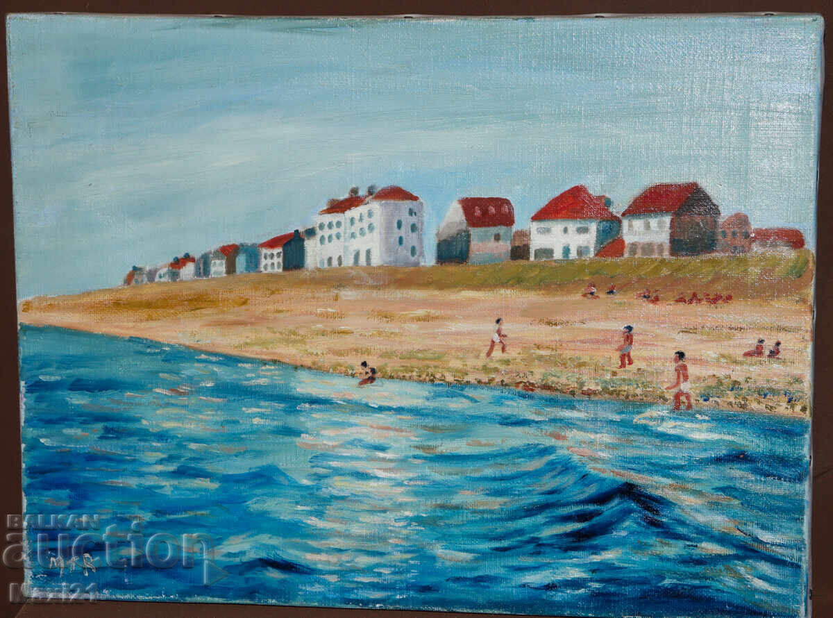 Seascape painting oil paints with price 240.00 BGN | € 122.71