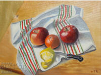 Натюрморт плодове картина маслени бои