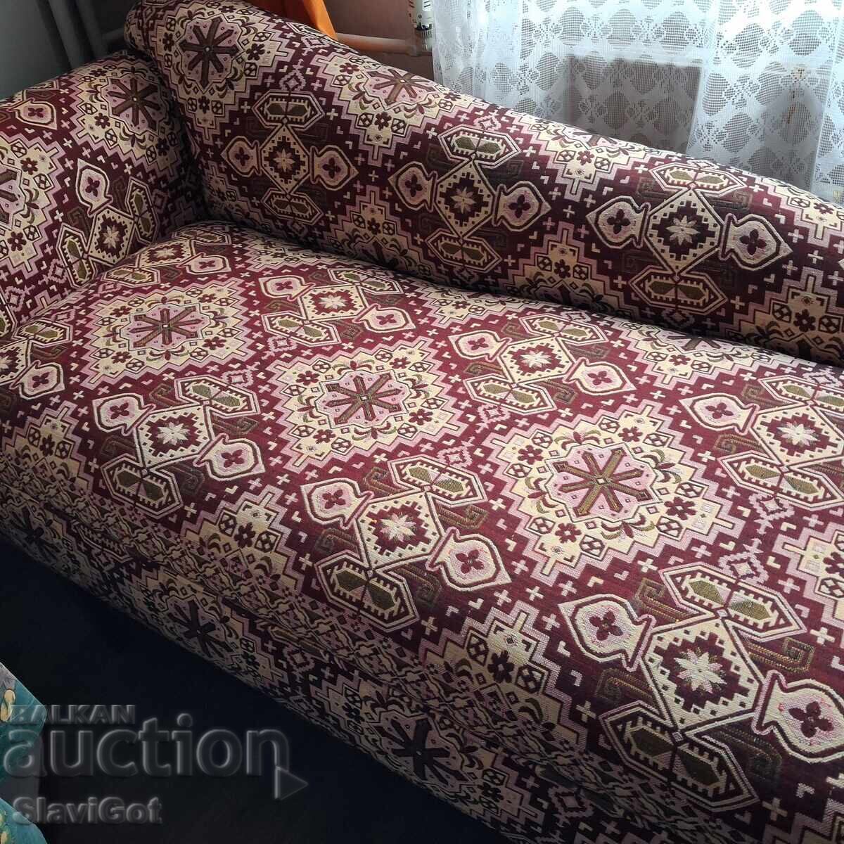 Παράδοση Αντίκα καναπές κουκέτα μιντέρ, ανατολίτικα μοτίβα 1 τμχ. BZC