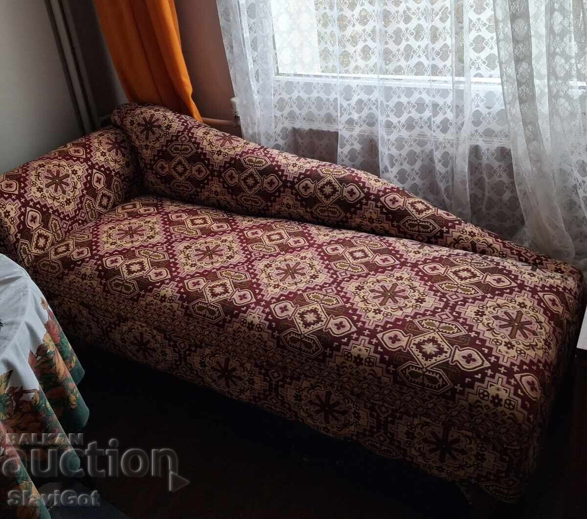 Αντίκα καναπές κουκέτα μιντέρ, ανατολίτικα μοτίβα 1 τμχ. BZC - 7