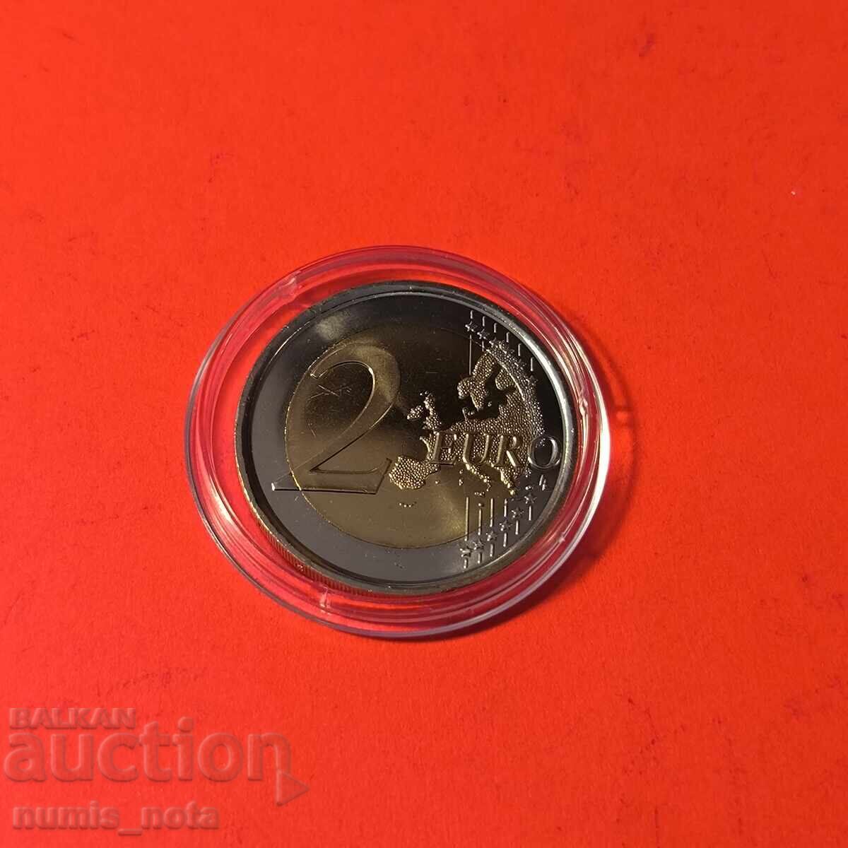 Испания 2 евро 2012 10 години от въвеждането на еврото с цена 11.00 лв. | € 5.62