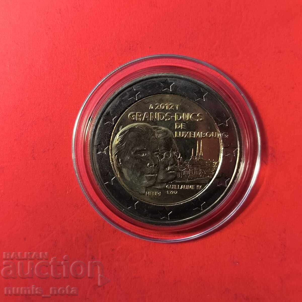 Λουξεμβούργο 2 ευρώ 2012 100 χρόνια από το θάνατο του Γουλιέλμου IV Λουξεμβούργο 2 ευρώ 2012 100 χρόνια από το θάνατο του Γουλιέλμου IV