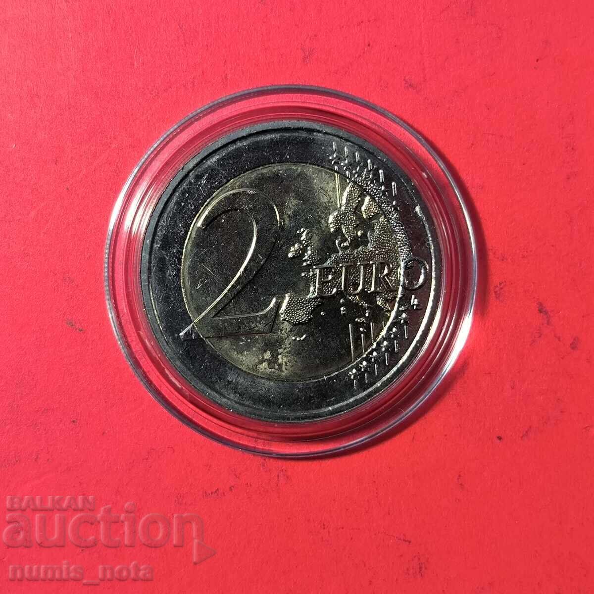 Olanda 2 euro 2012 10 ani de la introducerea euro cu preț 10.00 BGN | € 5.11