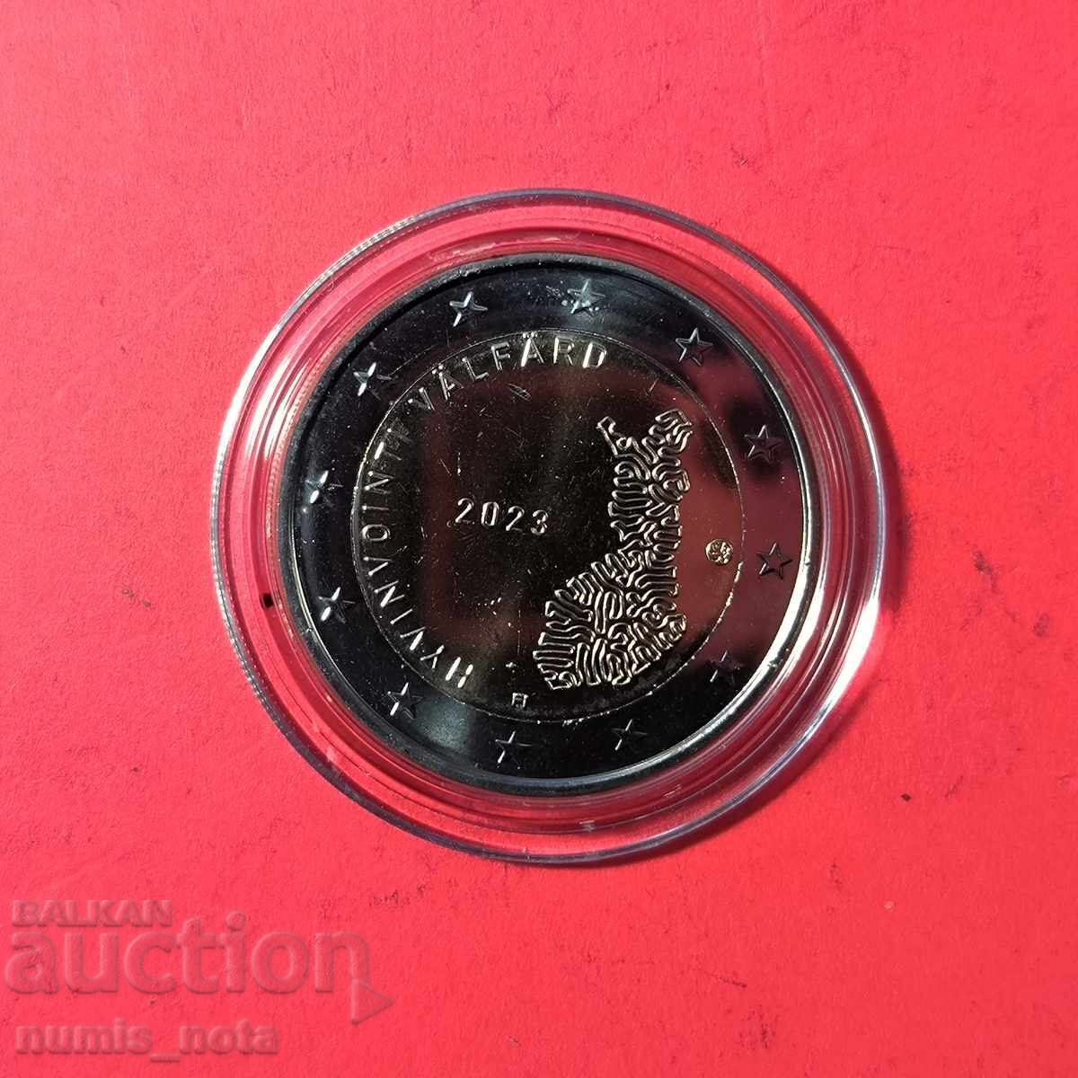 Финландия 2 евро 2023 Финландия - Социални и здравни услуги Финландия 2 евро 2023 Финландия - Социални и здравни услуги