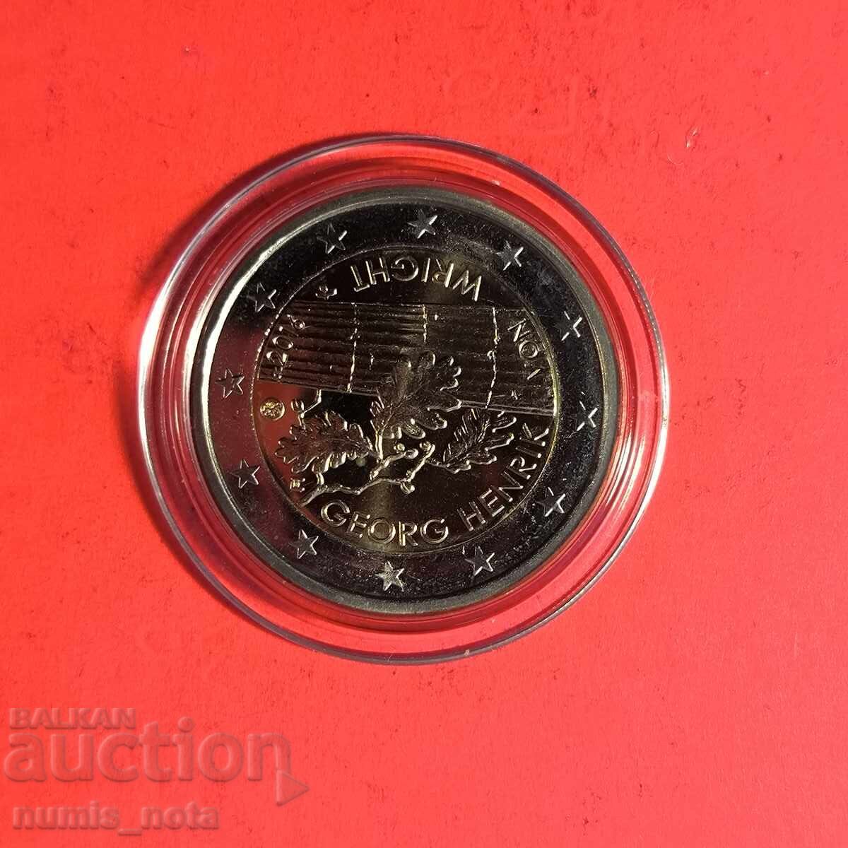 Φινλανδία 2 ευρώ 2016 100 γρ. Γεωργκ Χένρικ φον Ράιτ