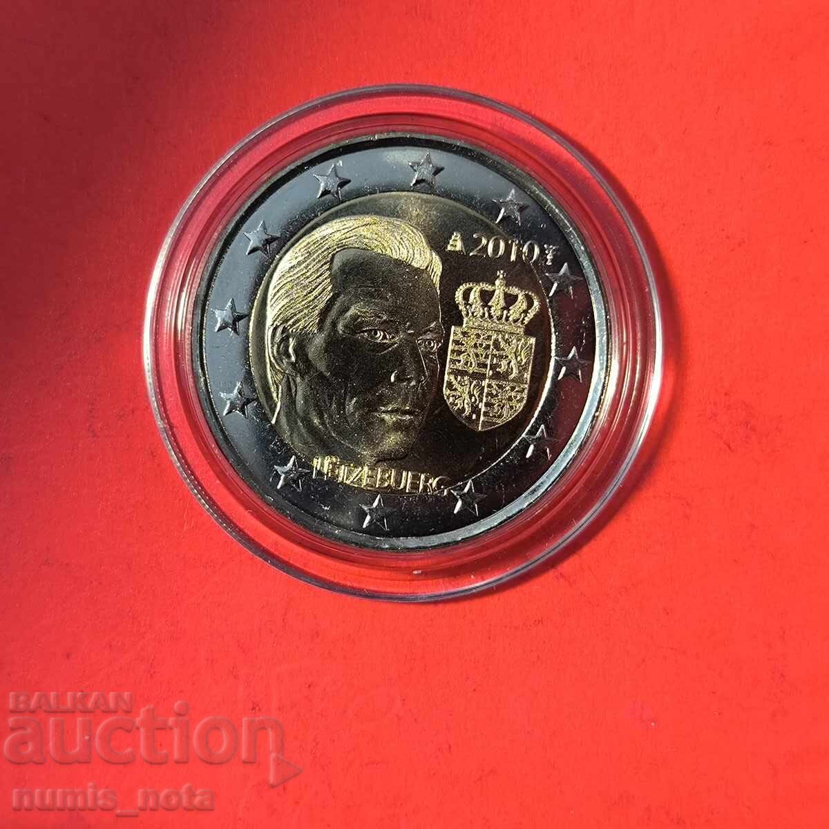 Люксембург 2 евро 2010 Герб на великия херцог на Люксембург