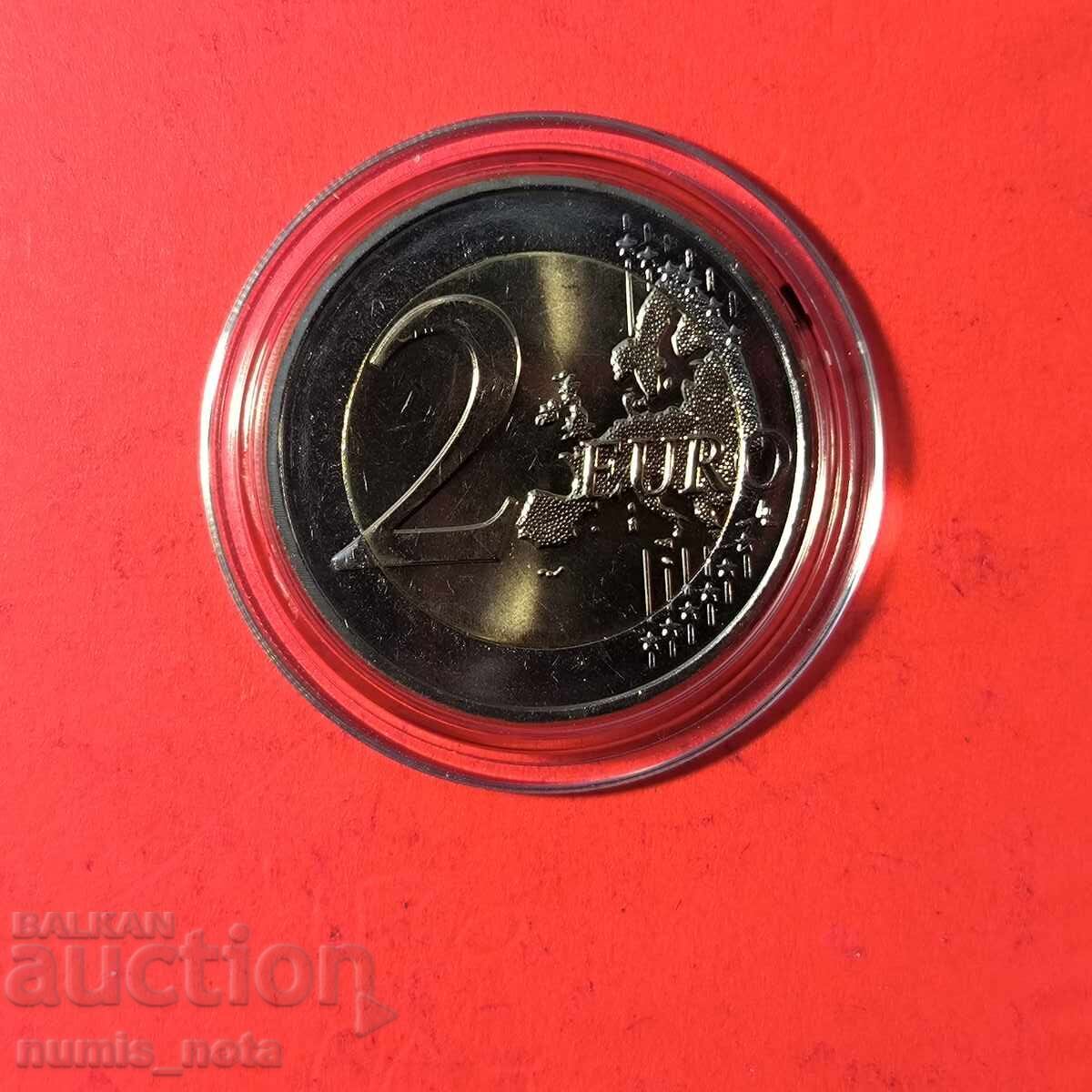 Luxembourg 2 Euro 2015 15th Anniversary of Henri's Accession to the Throne with price 13.00 BGN | € 6.65