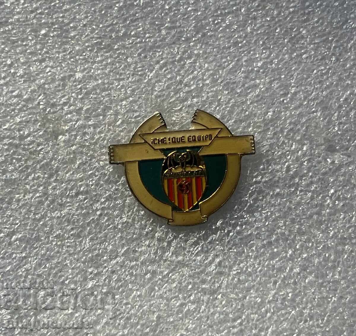 Испания футболна значка ВАЛЕНСИЯ