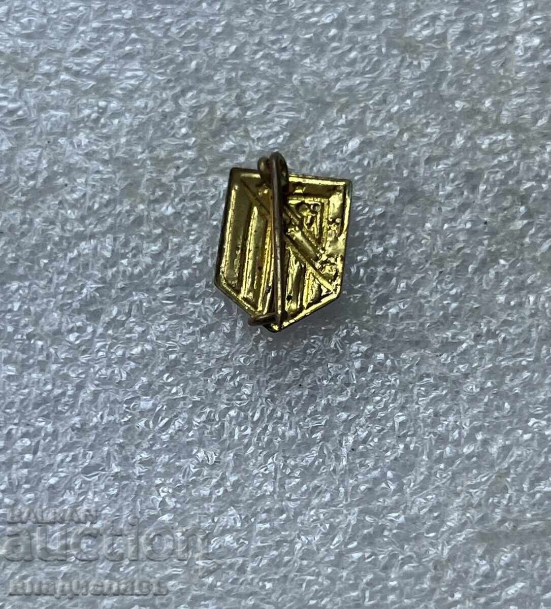 Ισπανία - παλιά ποδοσφαιρική κονκάρδα ΑΤΛΕΤΙΚΟ ΜΑΔΡΙΤΗΣ με τιμή € 3.25 | 6.36 BGN