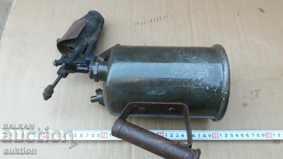 Auction MASSIVE BRONZE PETROL BURNER Auction MASSIVE BRONZE PETROL BURNER