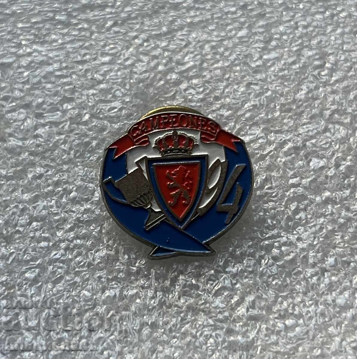 Ισπανία - Σήμα ποδοσφαίρου ΡΕΑΛ ΣΑΡΑΓΟΣΑ