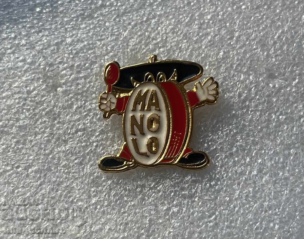 Spain - Manolo Football Badge Spain - Manolo Football Badge