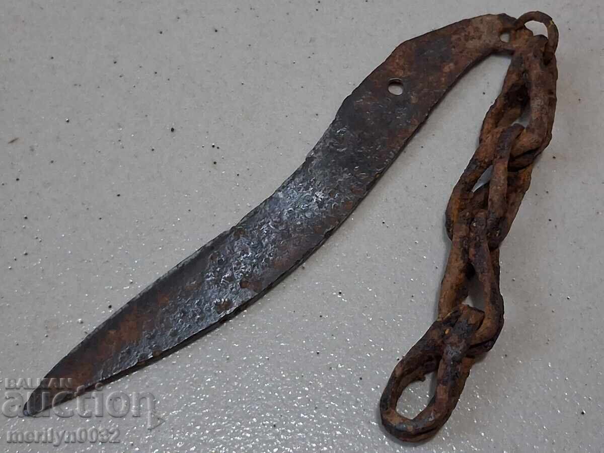 Ottoman razor blade, approximately 200-240 years old Ottoman razor blade, approximately 200-240 years old