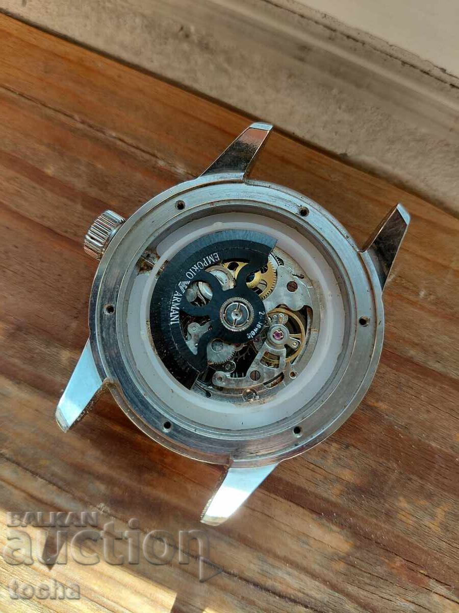 Emporio Armani, Mechanical Skeleton. BZC - 5 Emporio Armani, Mechanical Skeleton. BZC - 5