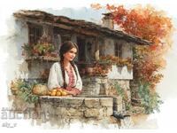 Tablou 21/30 - reproducere după acuarelă