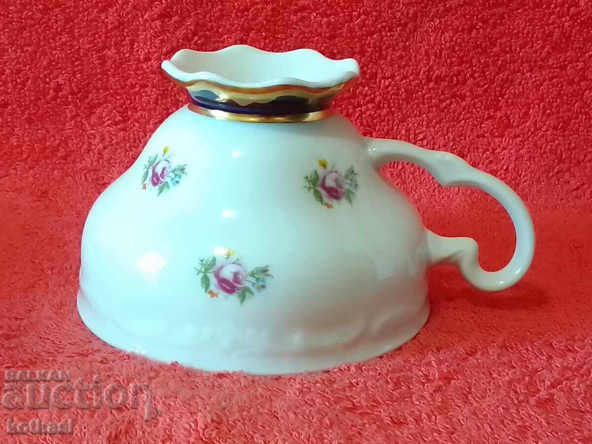 Star triple set WEIMAR Cobalt - cup, 2 plates Germany GDR - 5