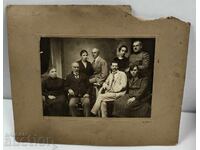 1922 VARNA POZĂ DE FAMILIE VECHE FOTOGRAFIE CARTON