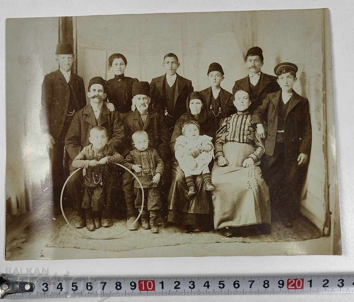 END OF THE 19TH CENTURY OLD FAMILY PHOTO PHOTOGRAPH with price 35.00 BGN | € 17.90