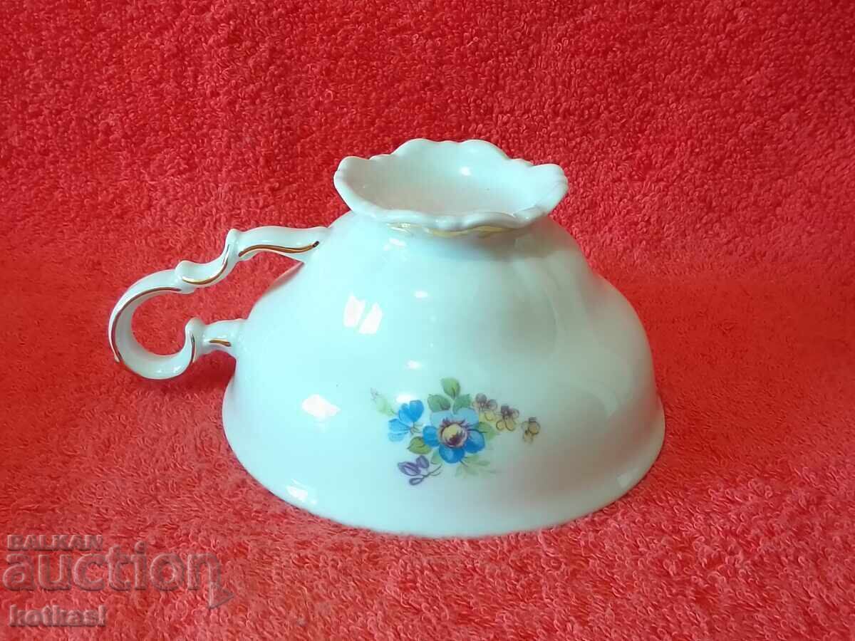 Star triple set gold plating - cup, 2 plates excellent condition - 5