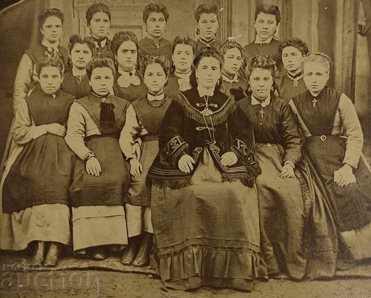 Δημοπρασία 1870-ΤΗ ΕΠΟΧΗ ΔΑΣΚΑΛΟΣ ΜΑΘΗΤΕΣ ΠΑΛΙΑ ΦΩΤΟΓΡΑΦΙΑ