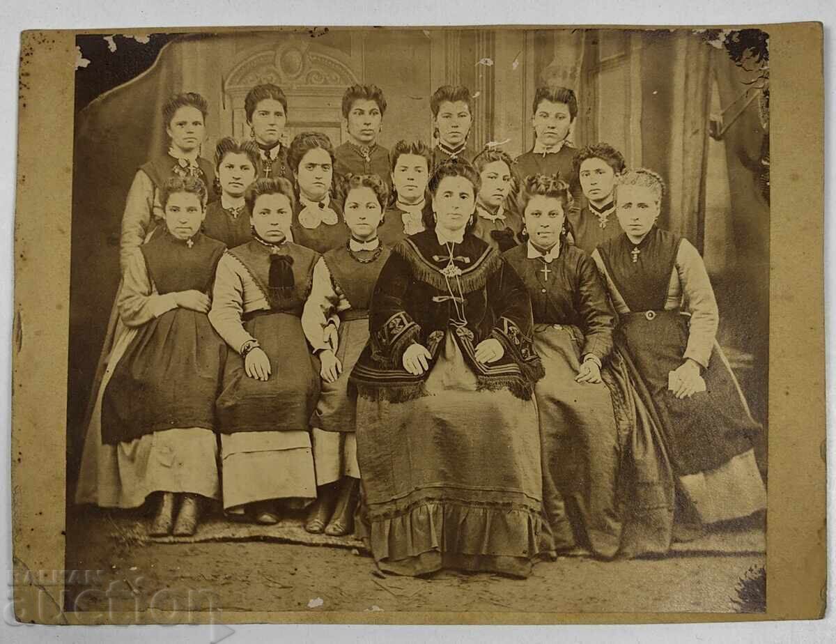 1870-ΤΗ ΕΠΟΧΗ ΔΑΣΚΑΛΟΣ ΜΑΘΗΤΕΣ ΠΑΛΙΑ ΦΩΤΟΓΡΑΦΙΑ